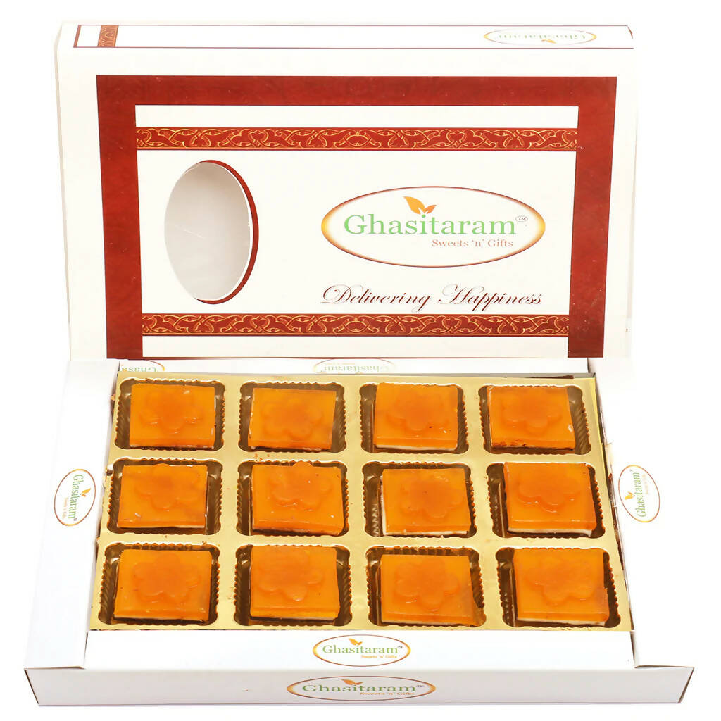 Ghasitaram Mango Layers Delight Sweets | Swadesiicart
