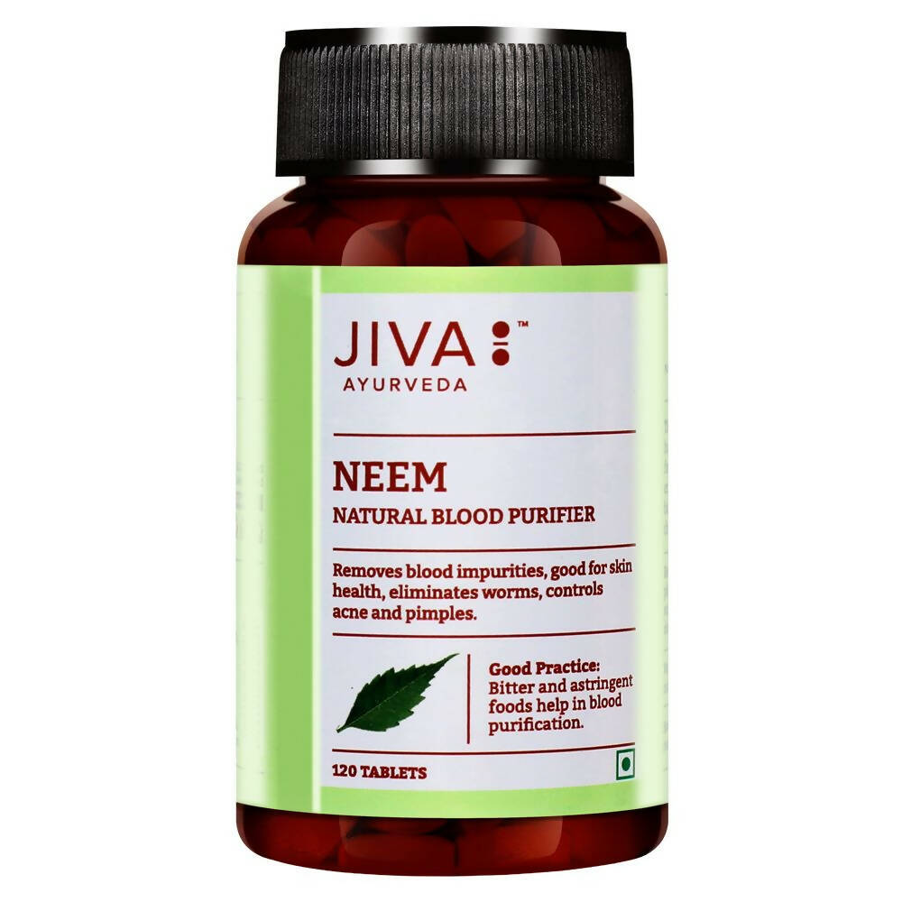 Jiva Ayurveda Neem Tablets - Swadesiicart