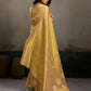 Anaita Gold Tissue Silk Woven Saree With Blouse