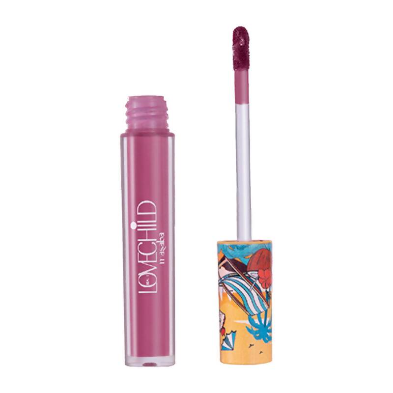 LoveChild By Masaba Gupta Mamma Mia Lush-Matte Lip Creme - Jamun Cooler | Swadesiicart