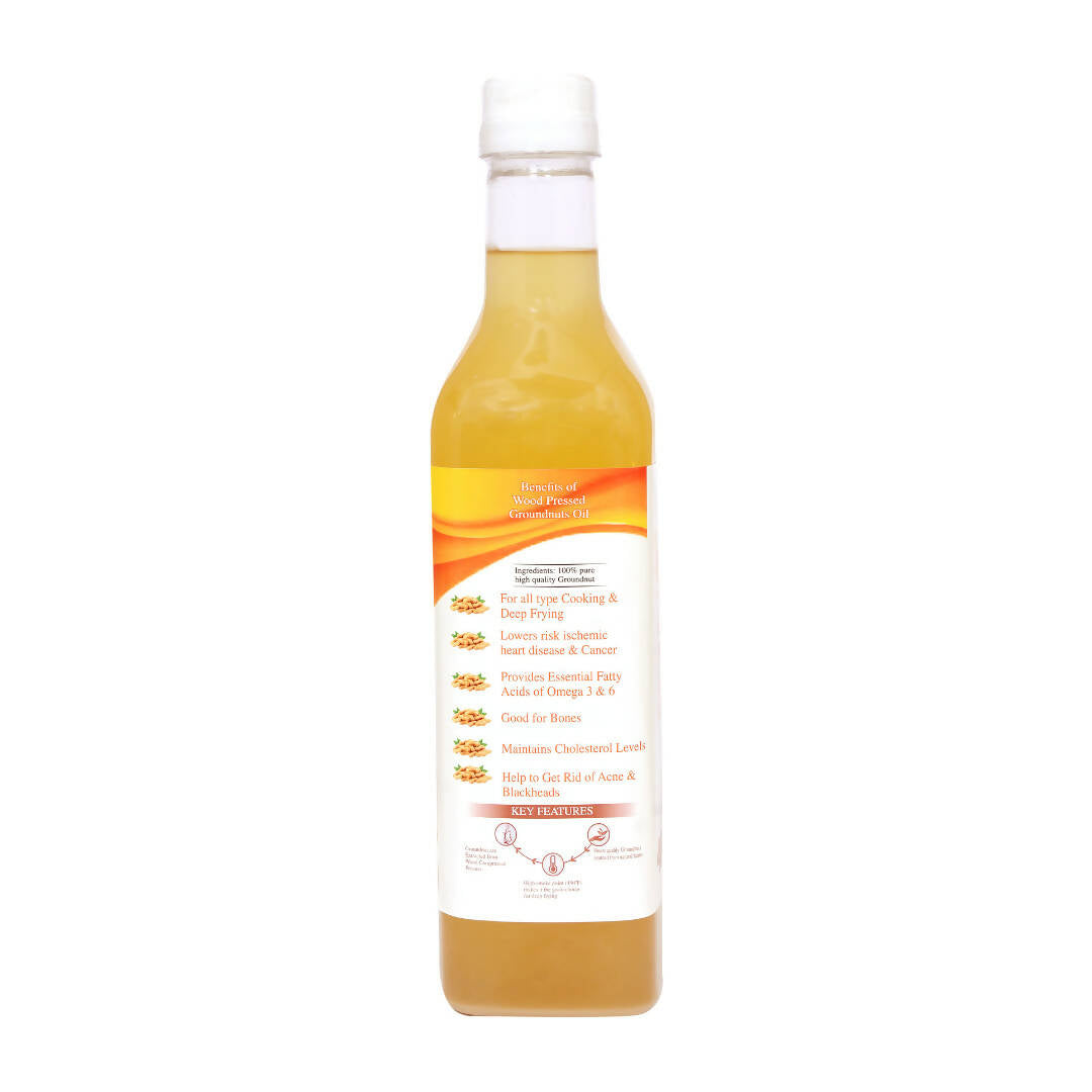 Dorjee Wellness Wood Pressed Groundnut Oil - Swadesiicart