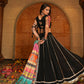 AI Fashion Black Georgette Designer Navratri Wear Lehenga Choli Collection