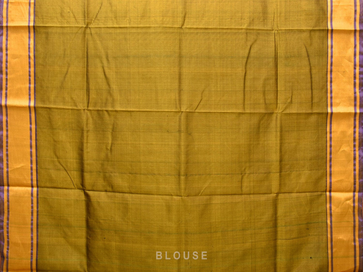 Green and Olive Uppada Silk Handloom Saree with Buta Design - Global Threads | Swadesiicart