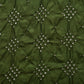 Green Bandhani Silk Handloom Stole with Mango Design - Global Threads | Swadesiicart