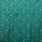 Green Khadi Cotton Handloom Saree with Jamdani Body Buta Design - Global Threads | Swadesiicart