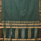 Green Uppada Cotton Handloom Saree with Karpur Pallu Design - Global Threads | Swadesiicart
