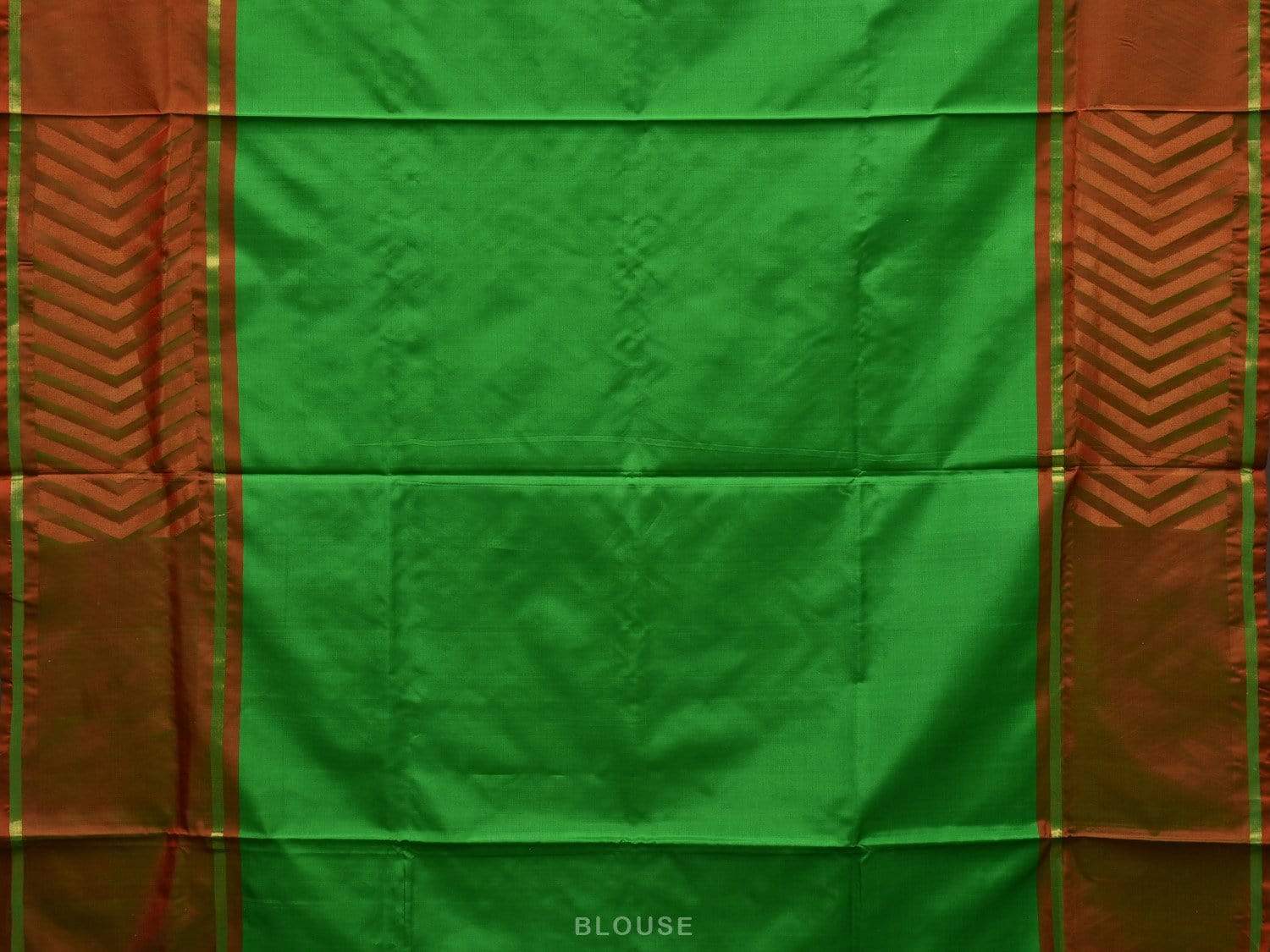 Green Uppada Silk Handloom Saree with Border Design - Global Threads | Swadesiicart