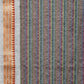 Grey Bamboo Cotton Saree with Checks Design No Blouse - Global Threads | Swadesiicart