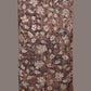 Grey Kalamkari Hand Painted Cotton Silk Stole with Floral Design - Global Threads | Swadesiicart