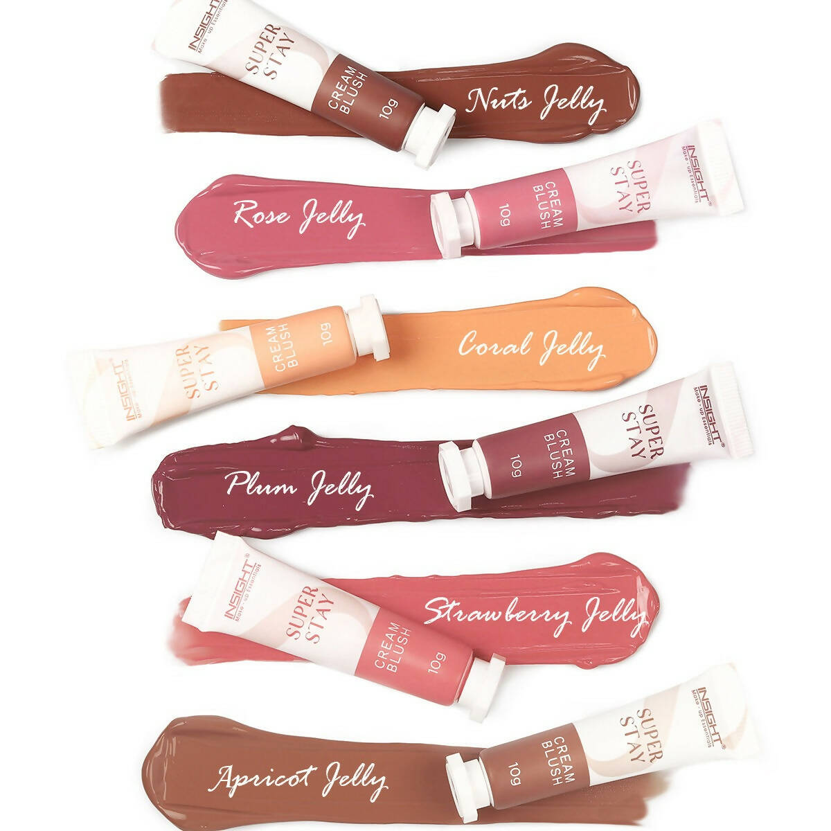Insight Cosmetics Super Stay Cream Blush - Apricot Jelly - Swadesiicart