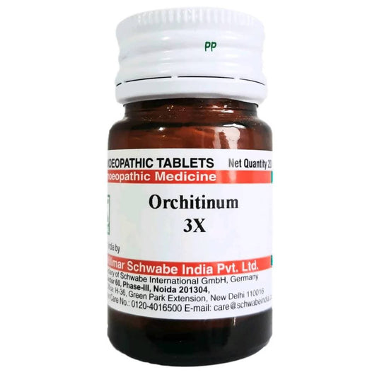 Dr. Willmar Schwabe India Orchitinum 3X | Swadesiicart