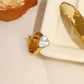 Kundan Gold plated Trillion cut Ring - Ruby Raang | Swadesiicart
