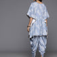 Ahalyaa Women's Traditional Wear Co-ods - Grey | Swadesiicart