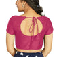 Aastha Fashion Women's Pink Art Silk Designer Festive Wear Readymade Blouse