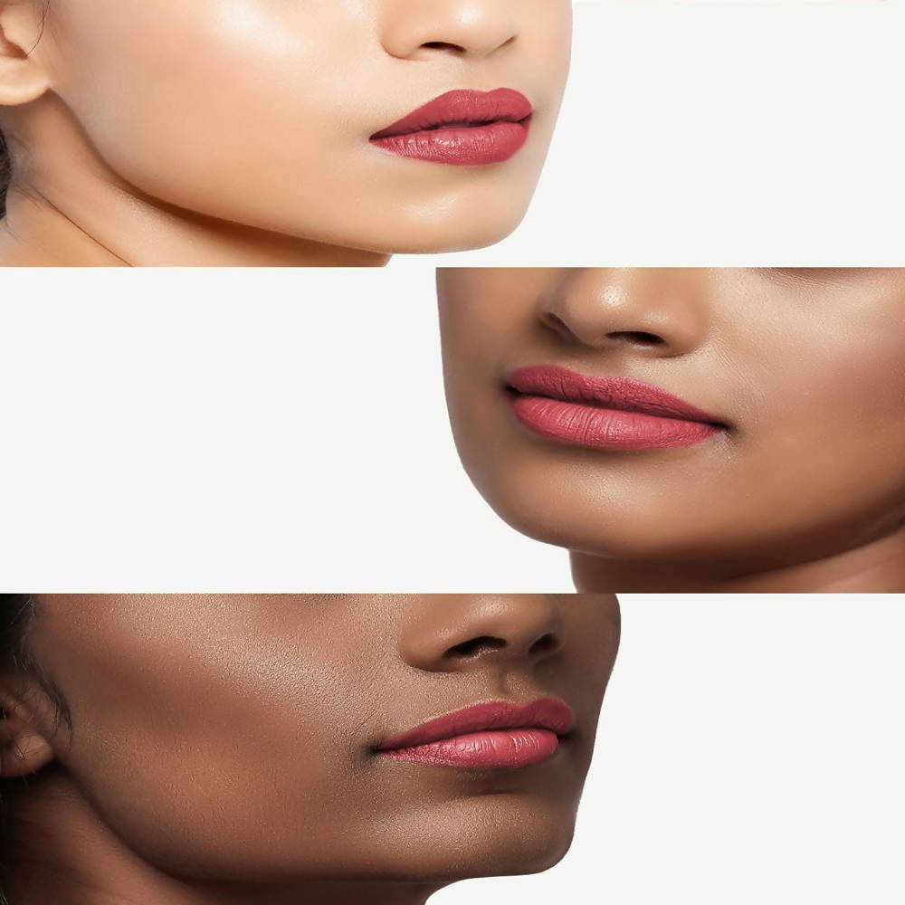 Chambor Fiery Red 03 Extreme Matte Long Wear Lip Colour - Swadesiicart