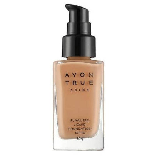 Avon True Color Flawless Liquid Foundation True Beige - Swadesiicart