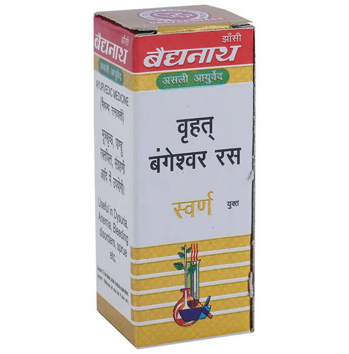Baidyanath Jhansi Bangeshwar Ras Bri. (Sw.Mo.Tu) Tablets - Ayurvedant Pvt. Ltd.