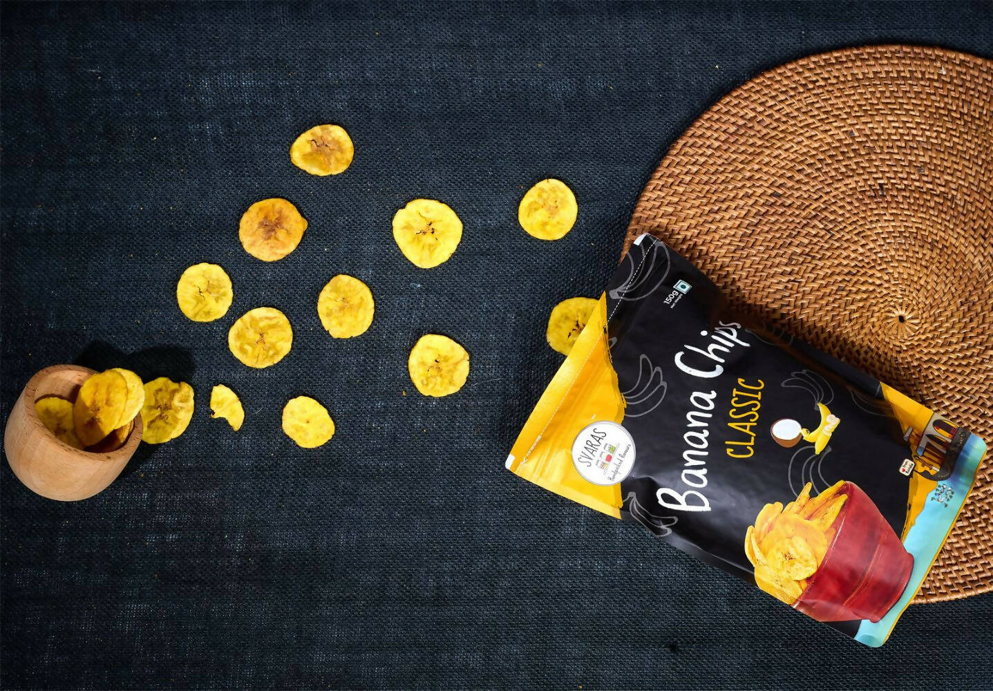 Svaras Kerala Banana Chips Classic - Swadesiicart