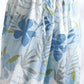 Breathables Blue Floral Print Cotton Long Kurta Co-Ord Set Cotton