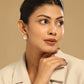 Nuyug Golden Spark Anti Tarnish studs | Swadesiicart