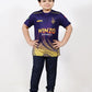 Baesd Boys Sports Round Neck Printed Cricket Jersey IPL, T20 T-shirt | Swadesiicart