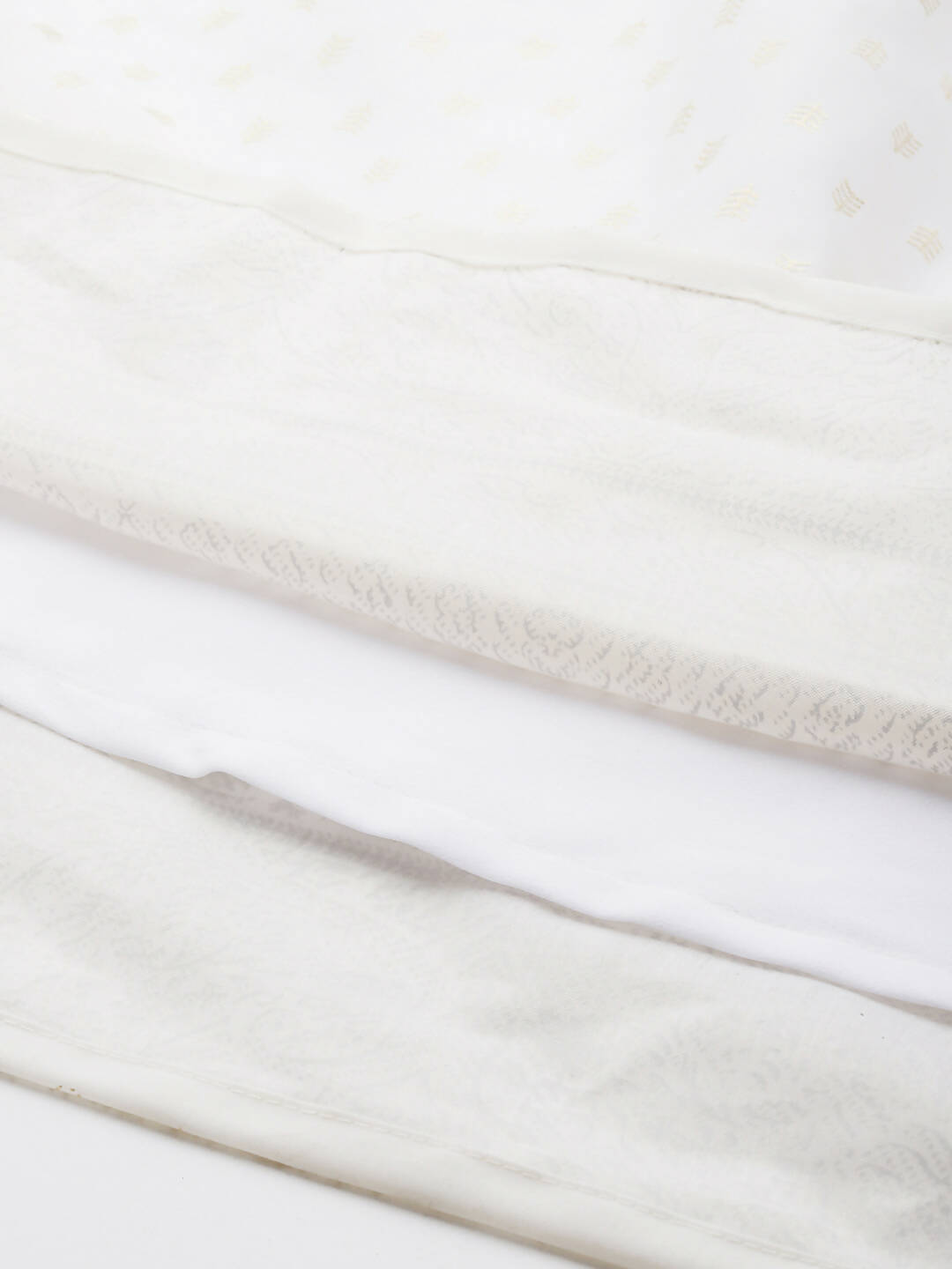 Ahalyaa Women's Traditional wear Ethnic Dress - Off White | Swadesiicart