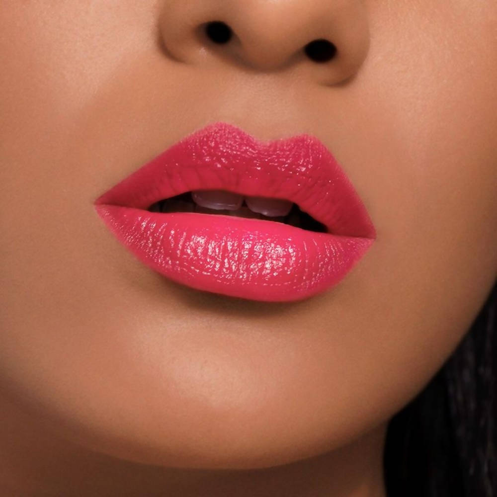 Manish Malhotra Soft Matte Lipstick - Poppy Pink (4 Gm) - Swadesiicart