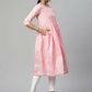 Ahalyaa Womens Pink Pure Cotton Printed Kurtas | Swadesiicart
