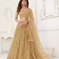 Aastha Fashion Chiku Butterfly Net Tone To Tone Thread Work, Sequence Work And Original Mirror Work Embroidery Wedding Wear Lehenga Choli
