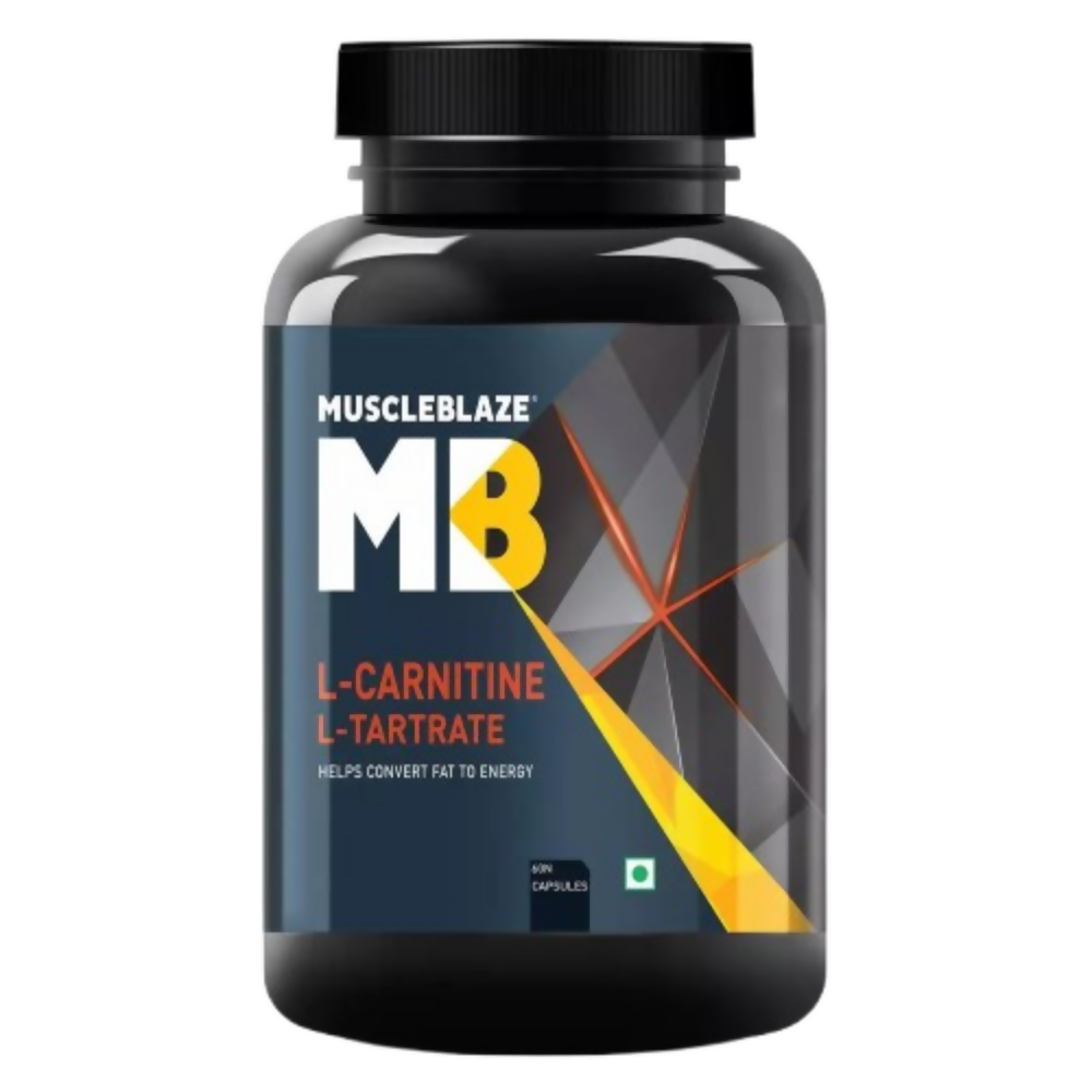 MuscleBlaze L-Carnitine L-Tartrate Capsules | Swadesiicart