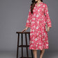 Ahalyaa Women's Traditional wear Dress - Pink | Swadesiicart