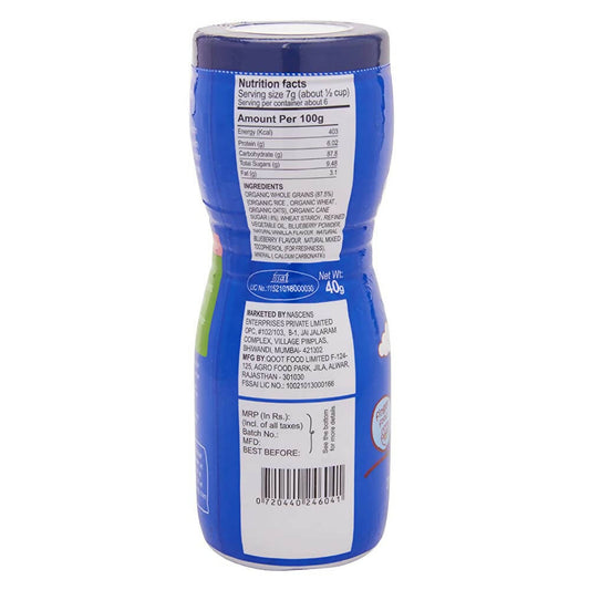 Happa Multigrain Vanilla & Blueberry Melts Super Puffs (8 Months+) - Swadesiicart