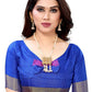 Vamika Banarasi Jacquard Weaving Purple Saree | Swadesiicart