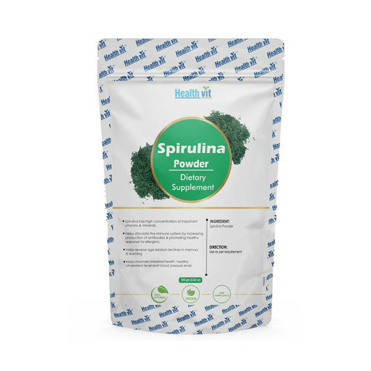 Healthvit Natural Spirulina Powder | Swadesiicart