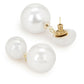 Duet Pearl Earrings- Ruby Raang | Swadesiicart
