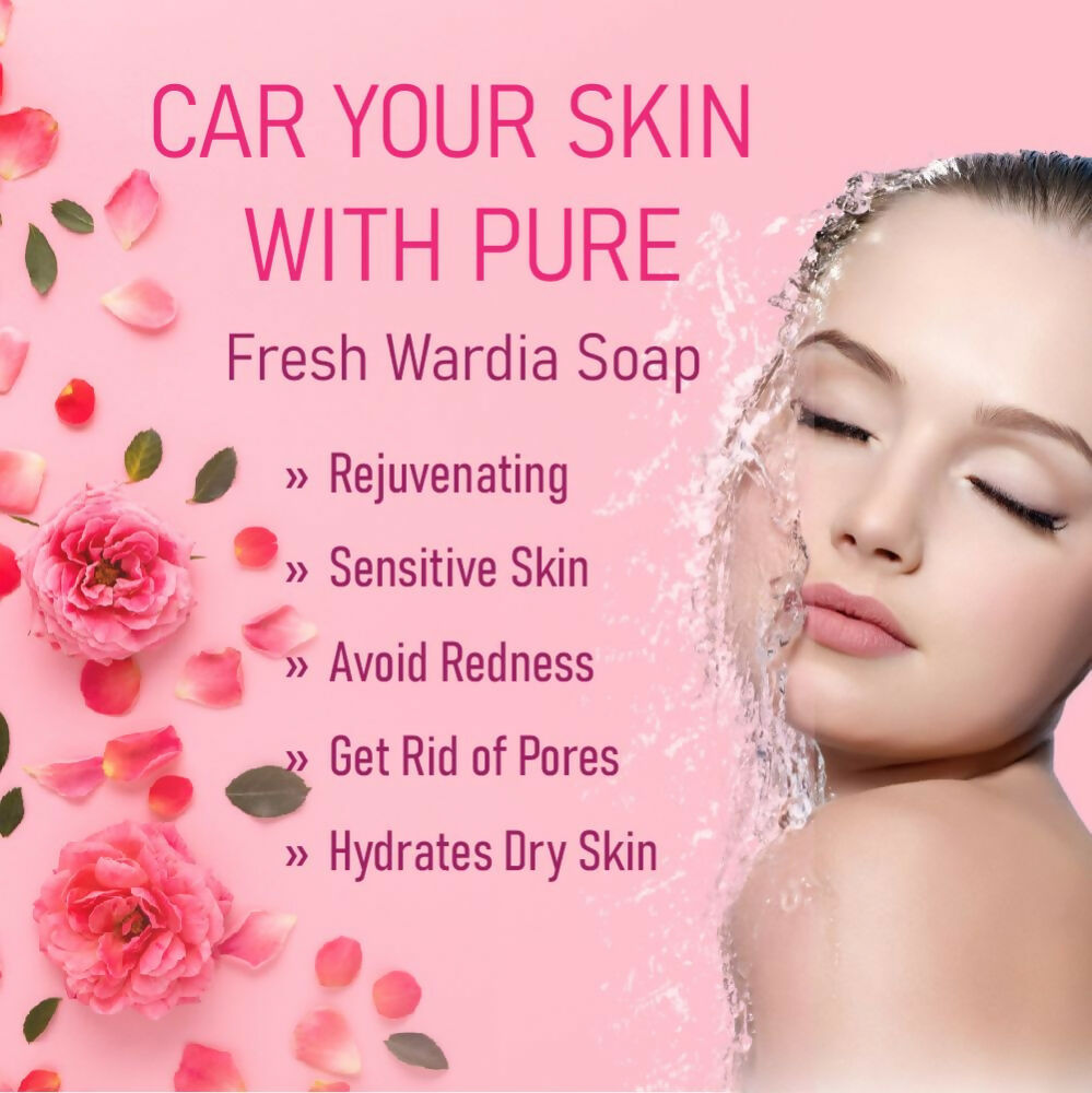 Prakriti Herbal Soap Fresh Wardia - Swadesiicart