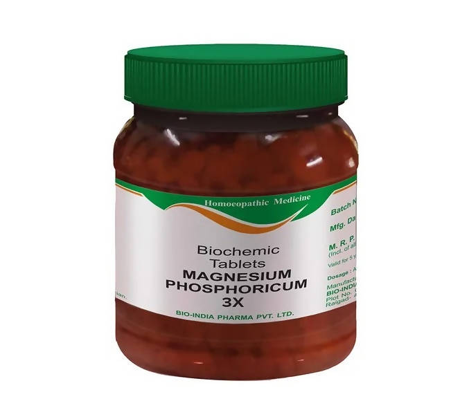 Bio India Homeopathy Magnesium Phosphoricum Biochemic Tablets | Swadesiicart