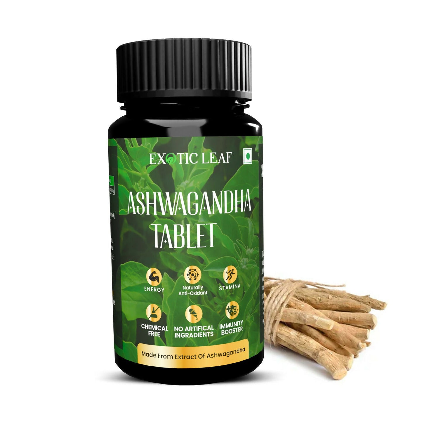 Exotic Leaf Ashwagandha Tablets - Swadesiicart