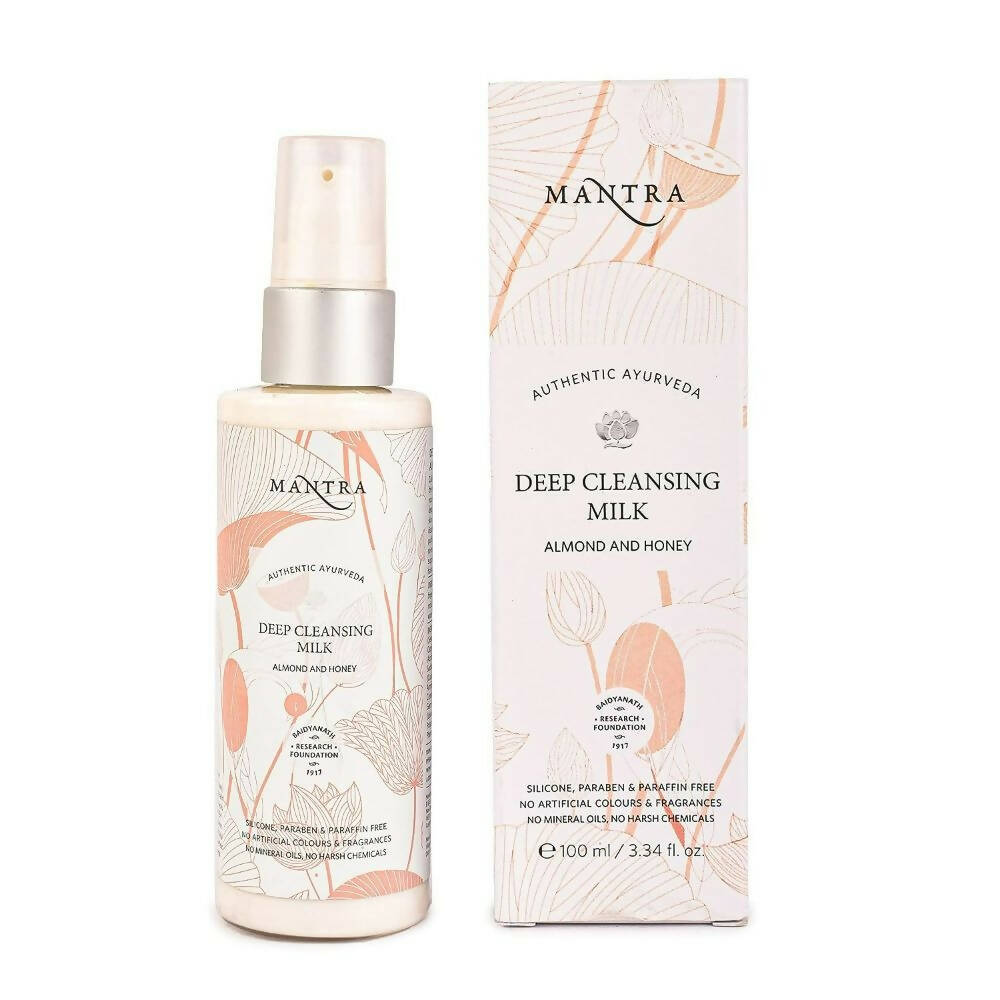 Mantra Herbal Deep Cleansing Milk Almond and Honey - Ayurvedant Pvt. Ltd.