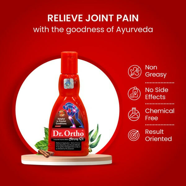 Dr. Ortho Ayurvedic Strong Oil - Swadesiicart