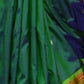 Very Much Indian Pure Silk Paithani - Dual Tone Blue Green | Swadesiicart