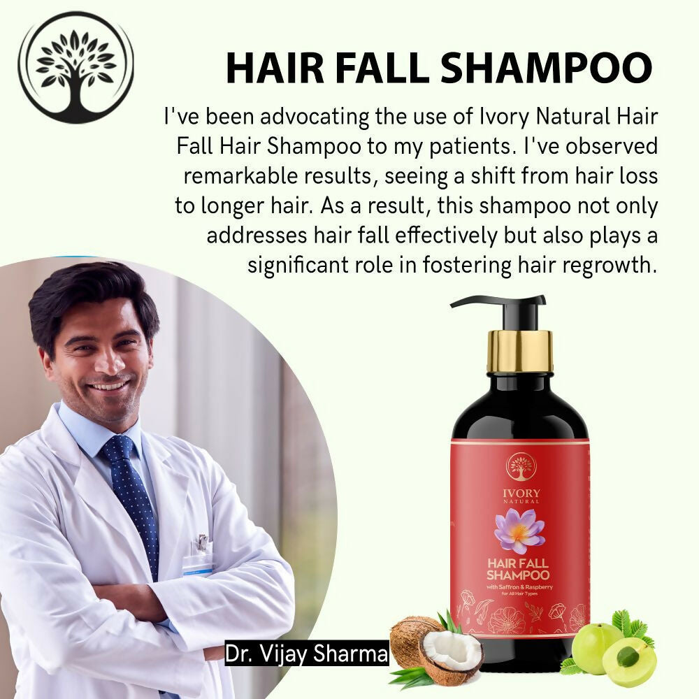 Ivory Natural Falling Hair Shampoo For Scalp And Hair Strength | Swadesiicart