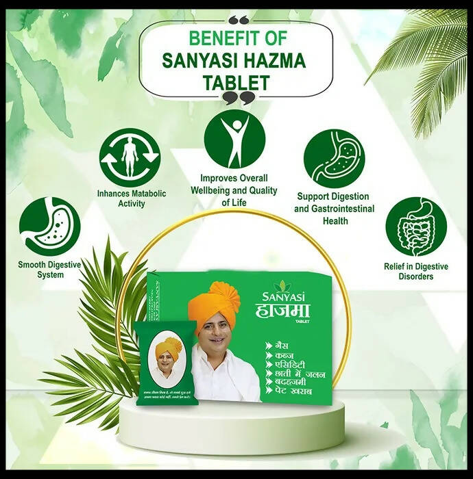 Sanyasi Hazma Tablets - Swadesiicart