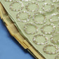 House of Panchhi Lime Green Net Embroideried Round Sequins Lehenga | Swadesiicart
