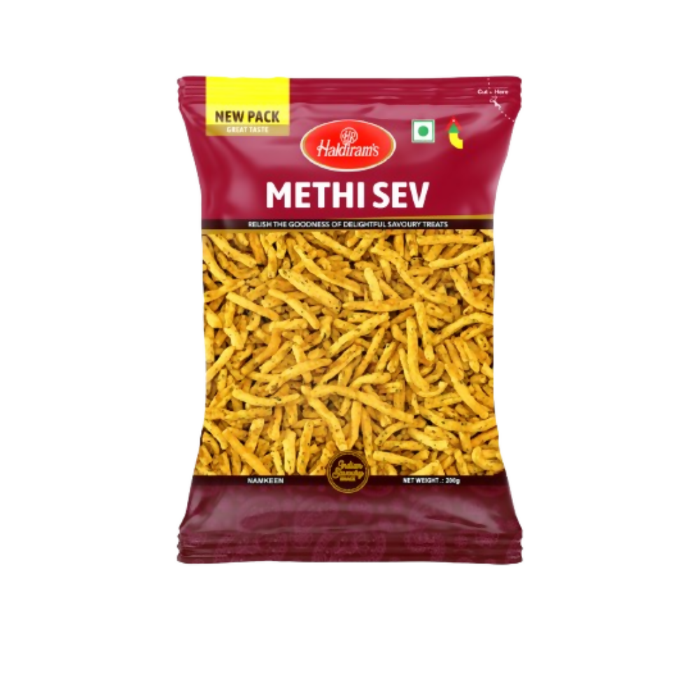 Haldiram’s Methi Sev Crispy & Crunchy Traditional Sev | Swadesiicart