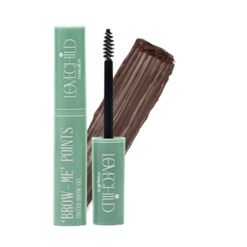 LoveChild By Masaba Gupta Brow - Me Points Tinted Brow Gel - Brown Brew | Swadesiicart