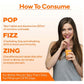 Zingavita Vitamin C Effervescent Tablets for Stronger Immunity - Orange Flavor | Swadesiicart