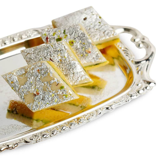 Evergreen Sweets - Kaju Tirangi | Swadesiicart
