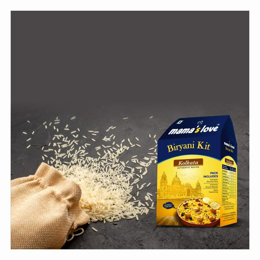 Mama's Love Biryani Kit Kolkata Authentic Recipe - Swadesiicart