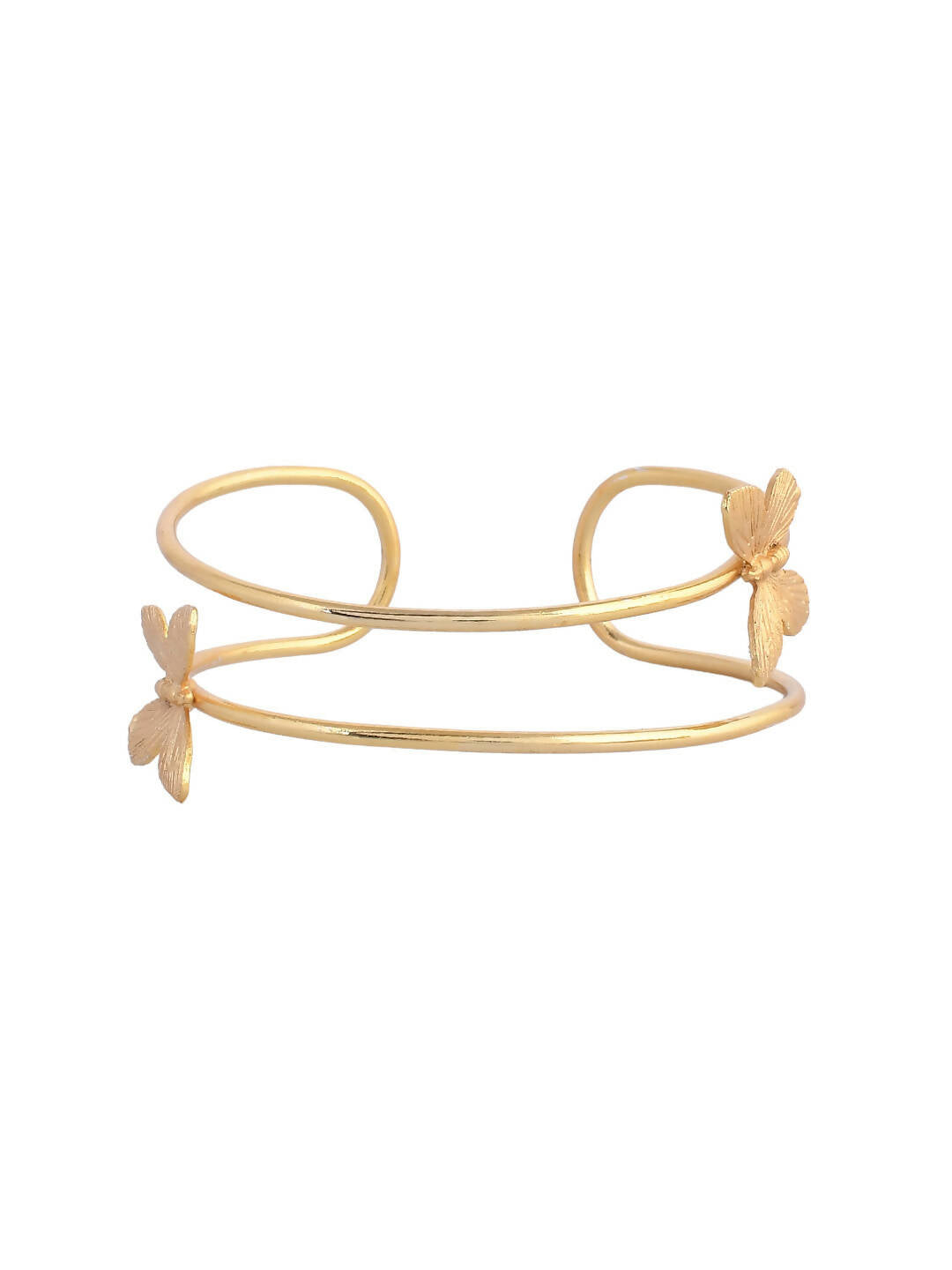 VOJ Women Gold Color stainless steel Bracelet - Swadesiicart